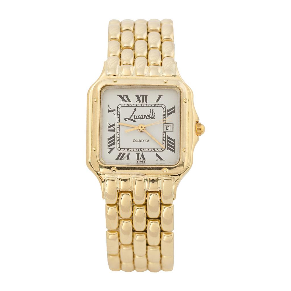 RELOJ CABALLERO ORO 18KL LUCARELLI